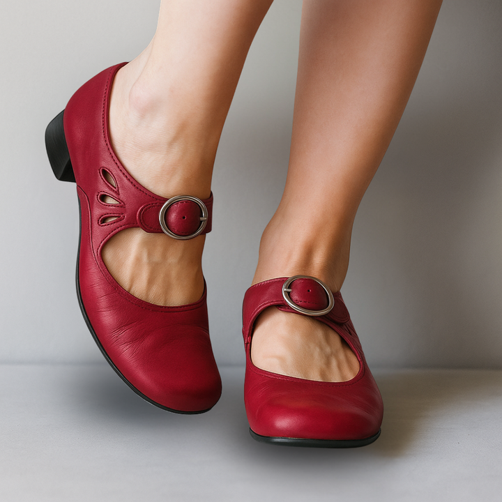 Divifa Colleen Orthopedic Vegan Leather Sandals