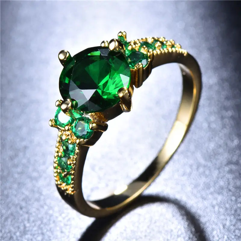 Divifa Celia Ferrowyn Ring in Gold-Plated stainless steel