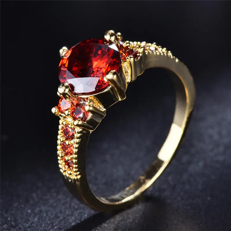 Divifa Celia Ardelynn Ring in Gold-Plated stainless steel