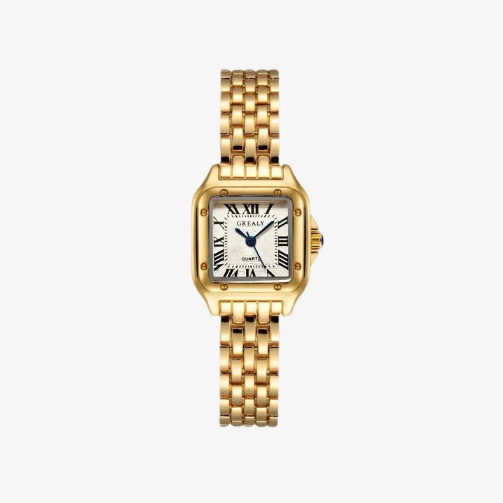 Divifa Fienna Watch in Gold-Plated stainless steel