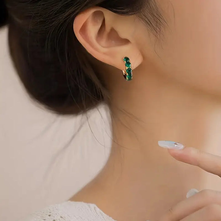 Divifa Coastal-inspired Drop Earrings in Gold-Plated stainless steel