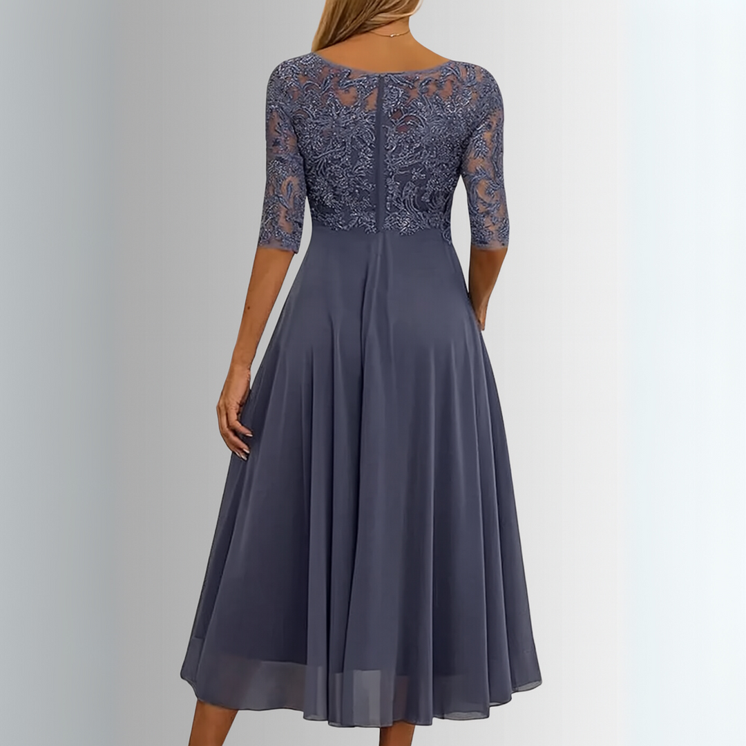 Divifa Rhonda Elegant Lace Dress