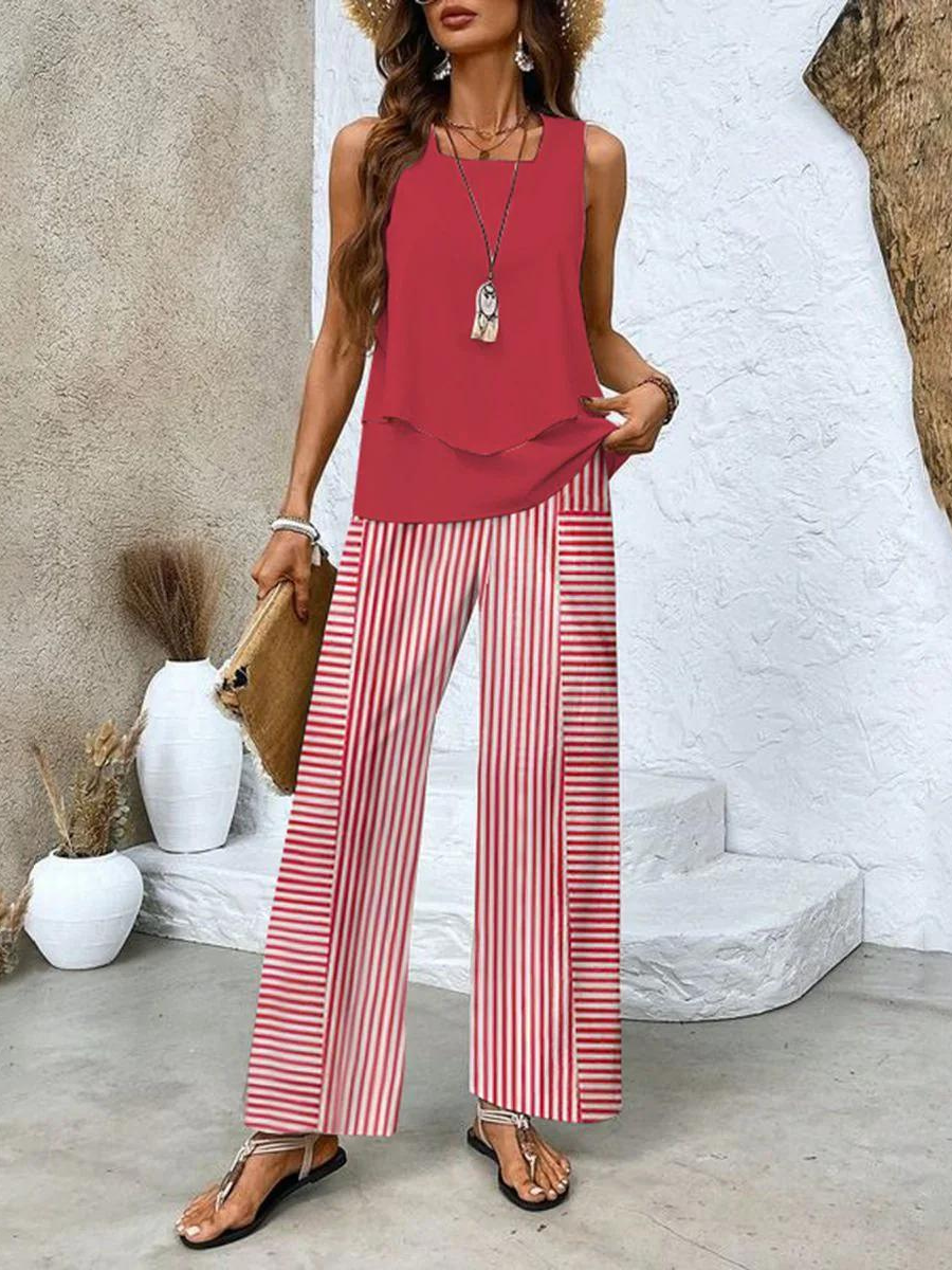 Divifa Abigail Chic Two-Piece Ensemble