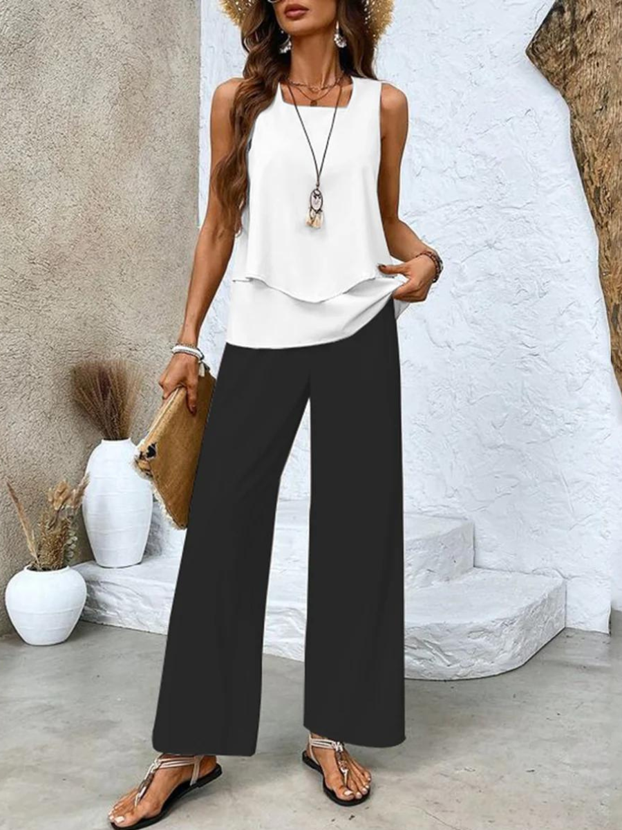 Divifa Abigail Chic Two-Piece Ensemble