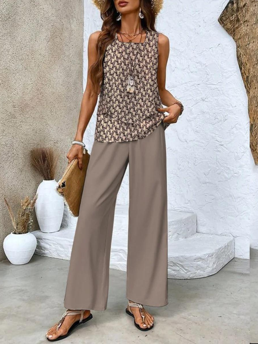 Divifa Abigail Chic Two-Piece Ensemble