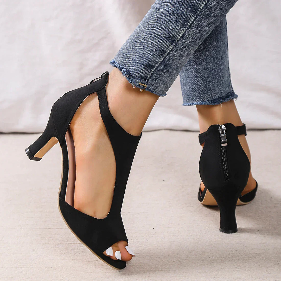 Divifa Faith Orthopedic Low Heel Sandals