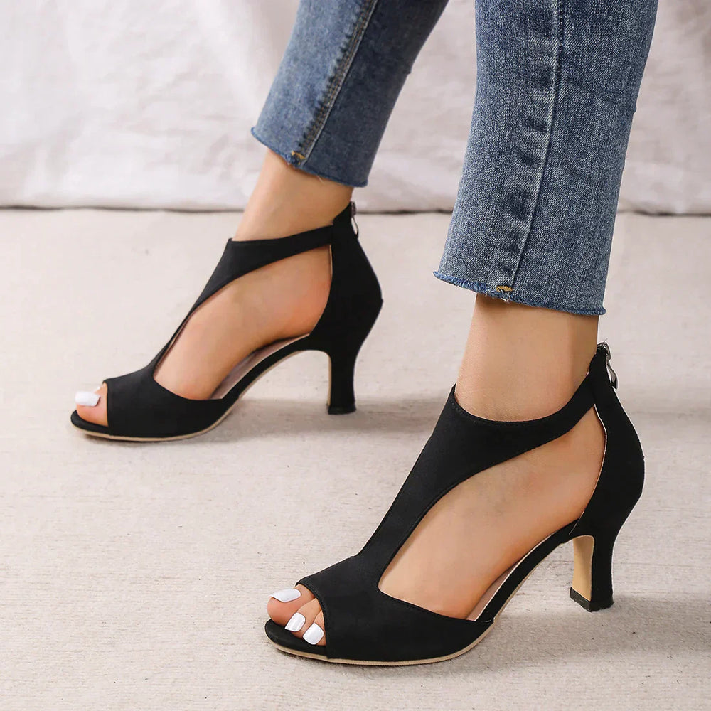 Divifa Faith Orthopedic Low Heel Sandals