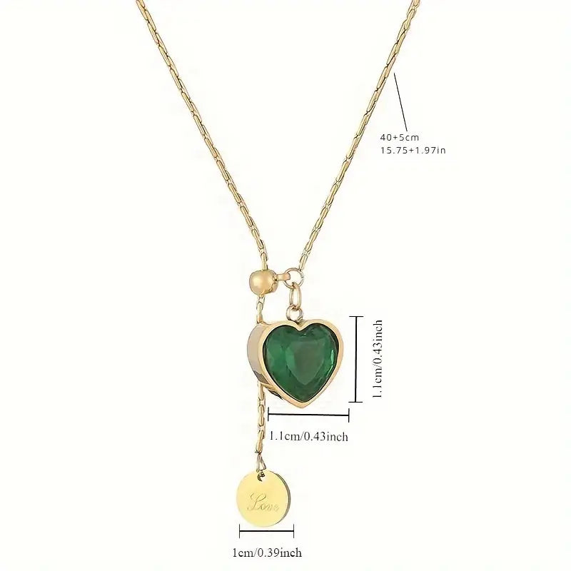 Divifa Juliette Veyron Necklace in Gold-Plated stainless steel