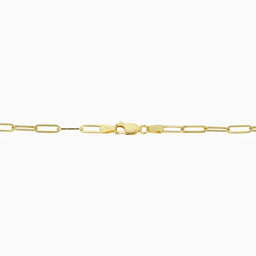 Divifa Venice Link Bracelet in White Gold-Plated stainless steel