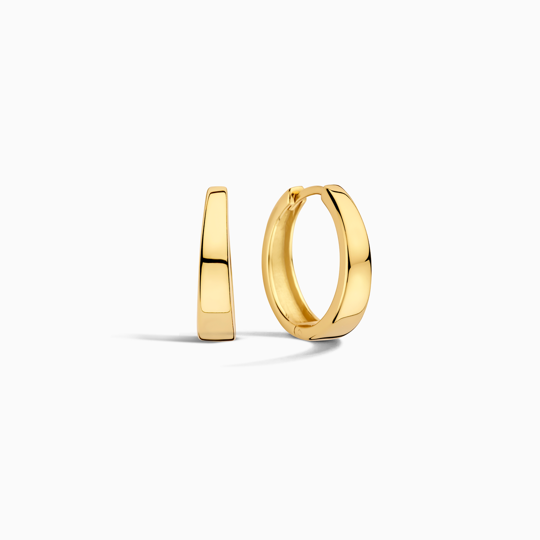 Divifa Gia Earrings in White Gold-Plated stainless steel