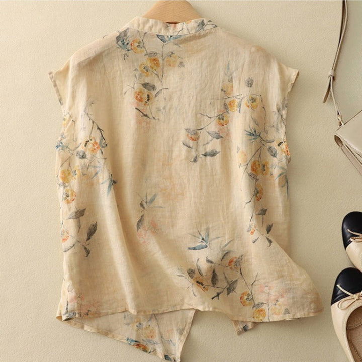Divifa Amanda Vintage Sleeveless Top