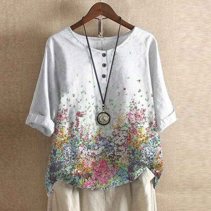 Divifa Anya Retro-Inspired Blouse