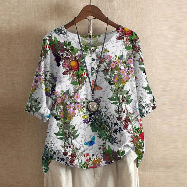 Divifa Anya Retro-Inspired Blouse