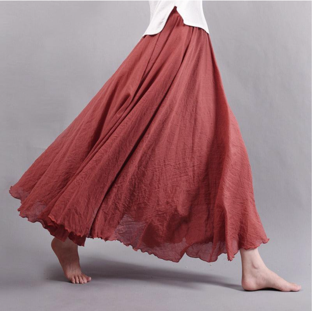 Divifa Eliana Flowy Summer Breeze Skirt