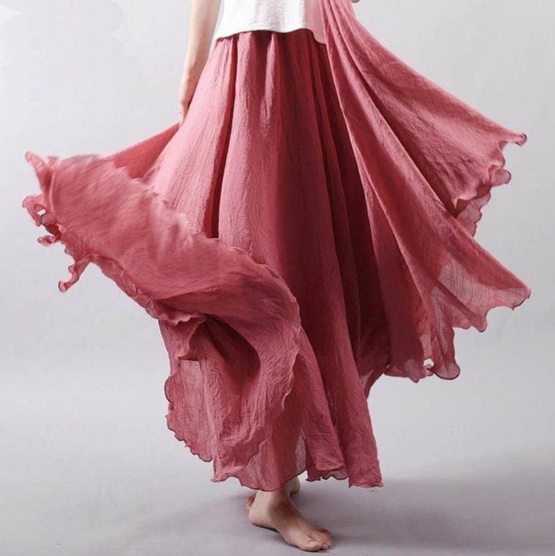 Divifa Eliana Flowy Summer Breeze Skirt