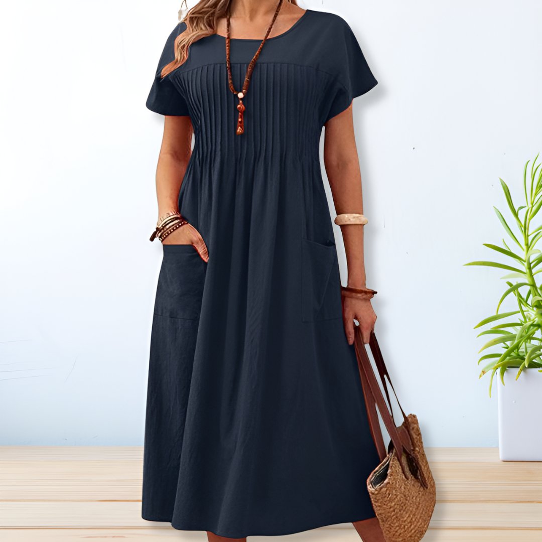 Divifa Jacqueline Relaxed Fit Day Dress