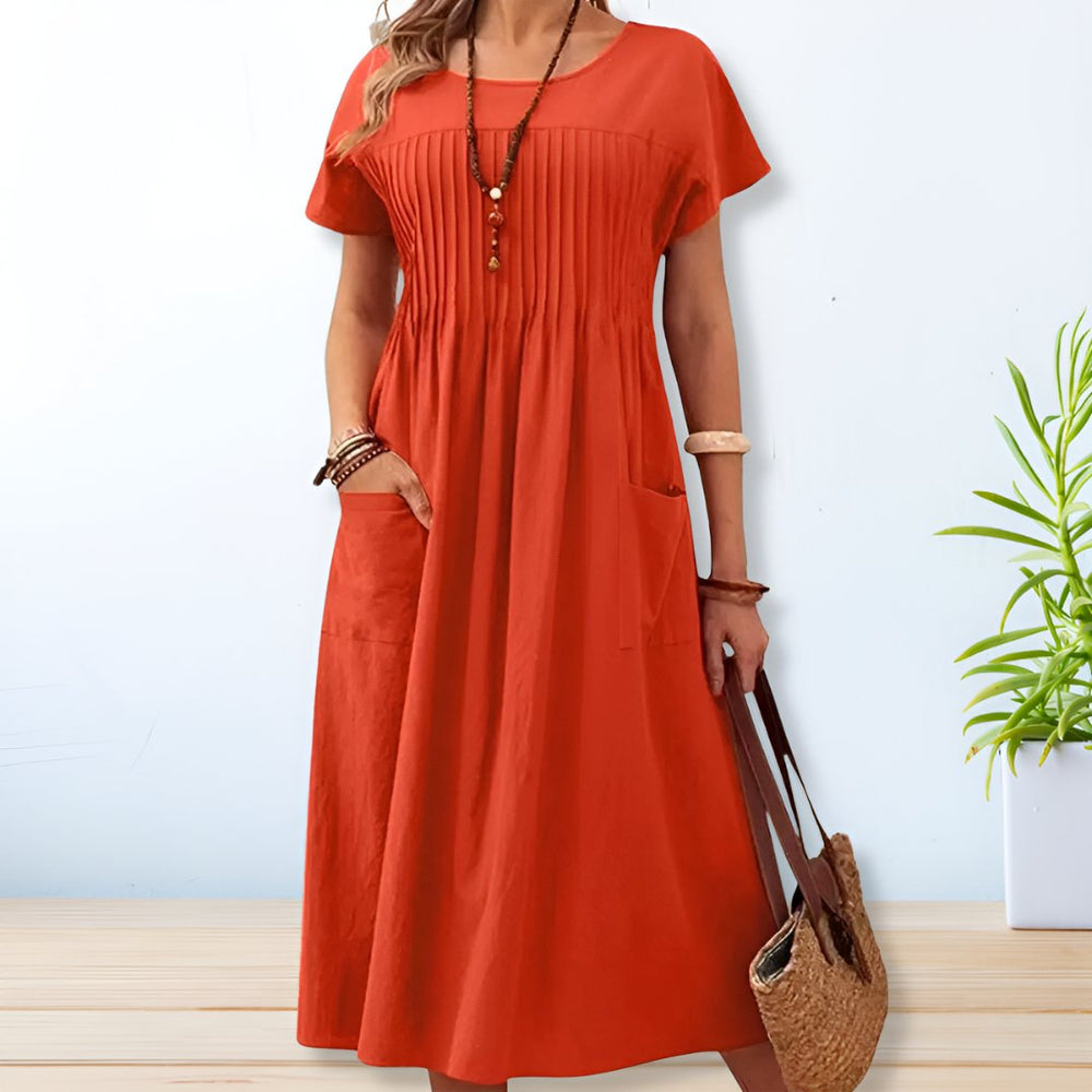 Divifa Jacqueline Relaxed Fit Day Dress