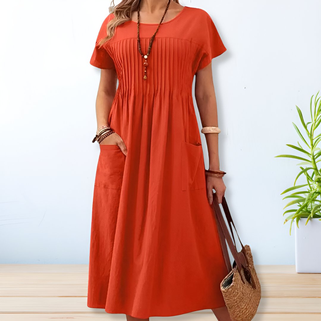Divifa Jacqueline Relaxed Fit Day Dress