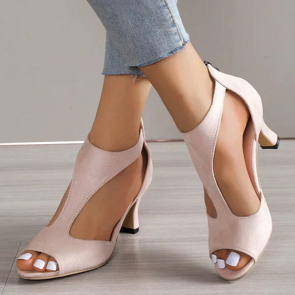 Divifa Faith Orthopedic Low Heel Sandals