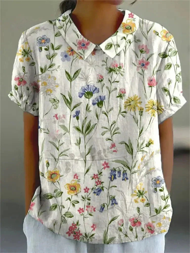 Divifa Nancy Floral Shirt
