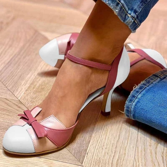 Divifa Donna Elegant Heel Sandals